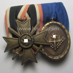 2-pieced RAD- (ie. 'Reichsarbeitsdienst'-) related medal-bar (ie. 'Orden-...