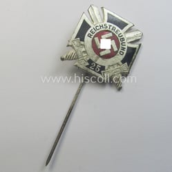 Membership lapel-pin (or: 'Mitgliedsabzeichen') aka: 'Ehrennadel für 25jährige...