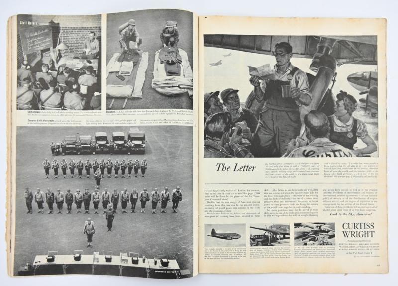 US WW2 Life Magazine June 1944