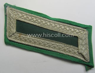 Regrettably single, (partly!) 'BeVo'-woven, NCO-pattern 'Ostvölker'-collar-tab as intended...