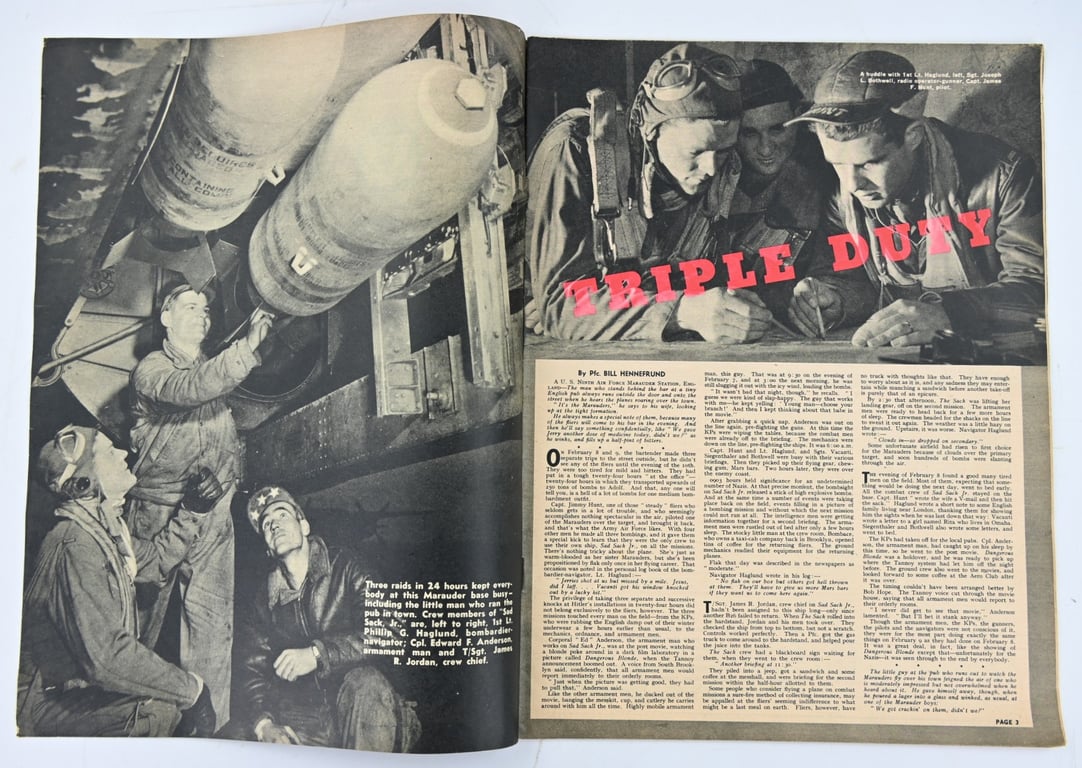 US WW2 Yank Magazine March 19th, 1944