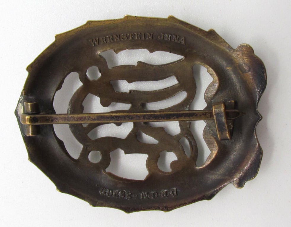 DRL sports badge in bronze – Hermann Werstein, Jena