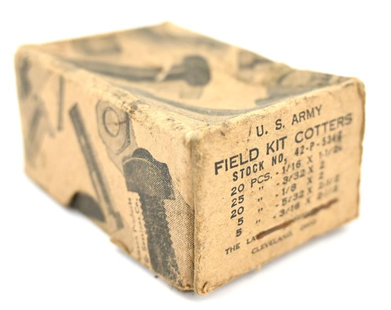 US WW2 1942 Box of Cotters