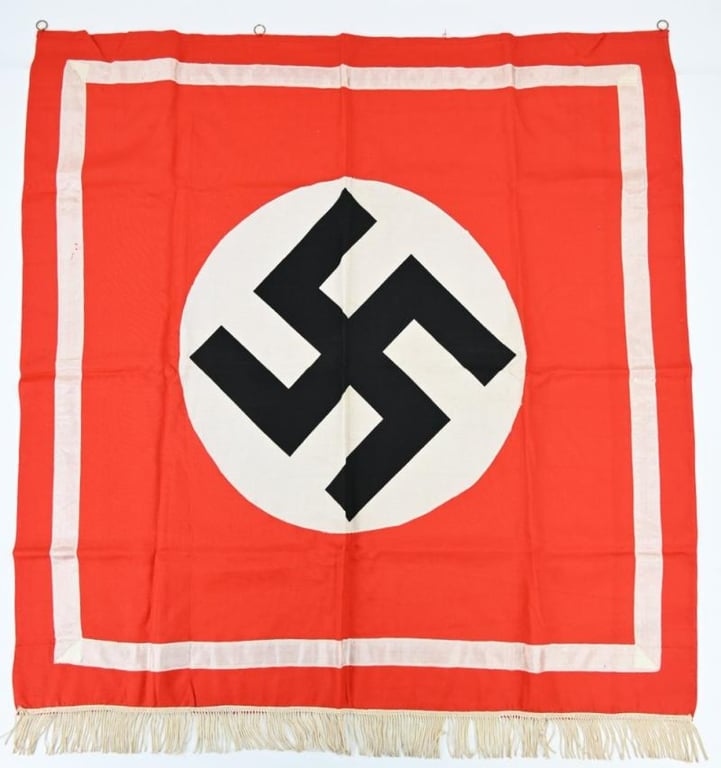 German Third Reich NSDAP Podiumbanner