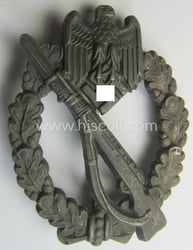Superb - and/or truly detailed! - 'hollow-back'-pattern 'Infanterie-Sturmabzeichen...