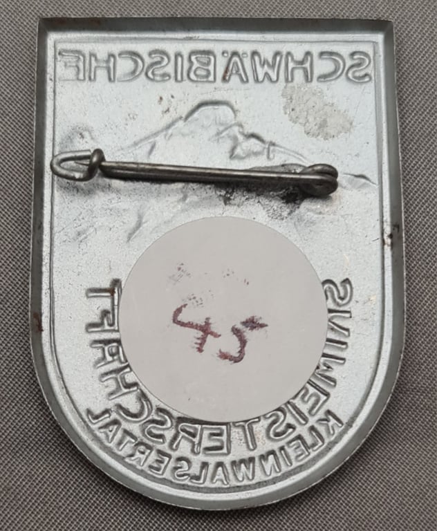 Schwabische Skimeisterschaft Kleinwalsertal. Tinnie