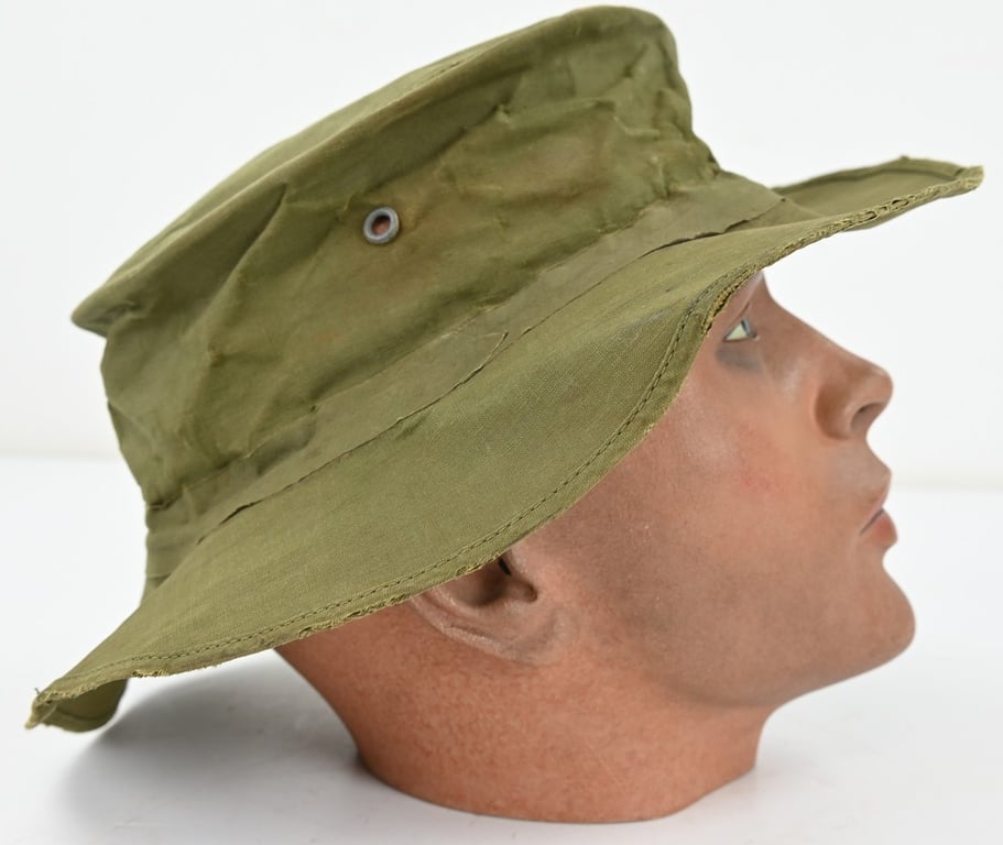 US WW2 Daisy Mae HBT Hat 1943 290th Infantry Regiment
