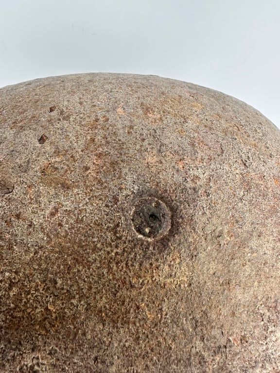 Untouched M38  Fallschirmjäger Helmet "Barnfind"