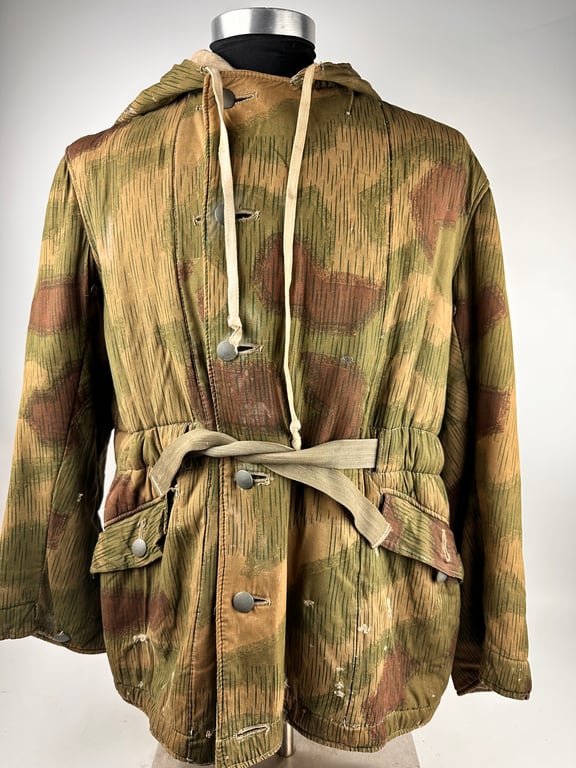 WW2 German Wehrmacht Reversible Camouflage Winter Parka.