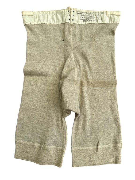 US Army Issue Winter Underwear dated 1943