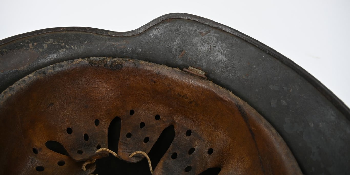 German LW M35 DD Winter Camo Helmet