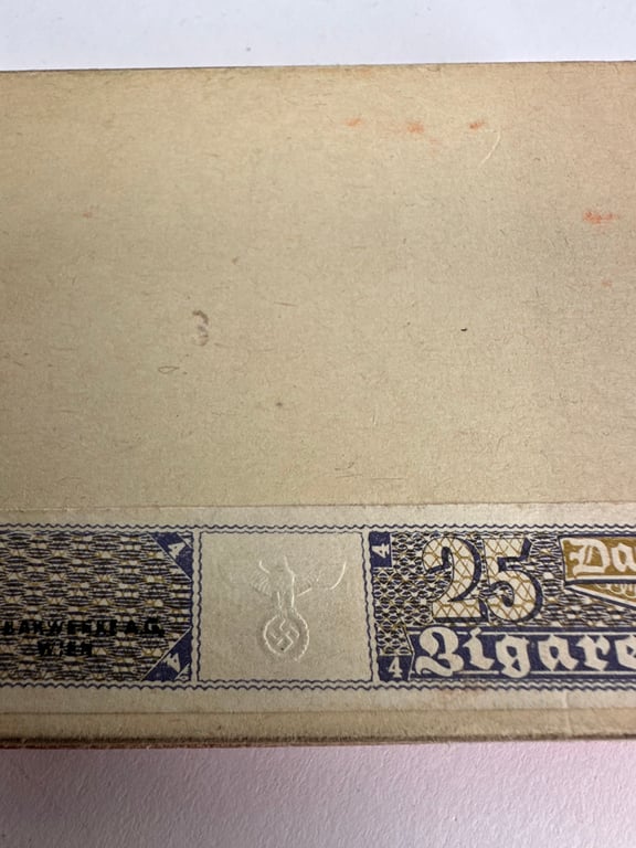 WW2 German "Milde Sorte cigaretten"