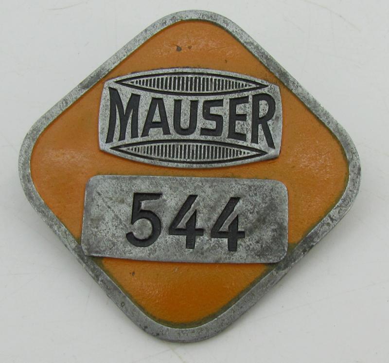Mausser Factory workers Badge
