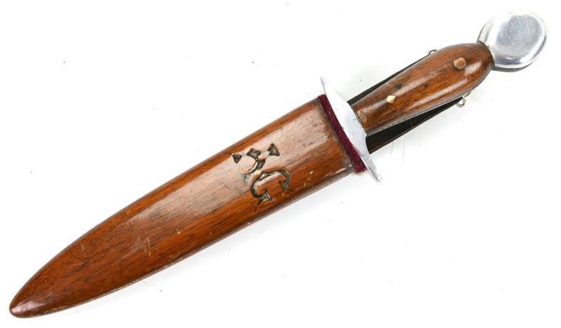 US WW2 Shop Made Fighting Knife