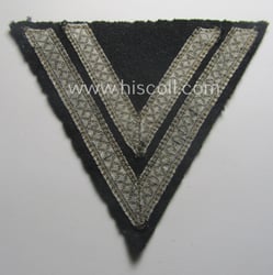 Truly worn and tunic-removed, Waffen-SS- (ie. Heeres-Panzer-) type...