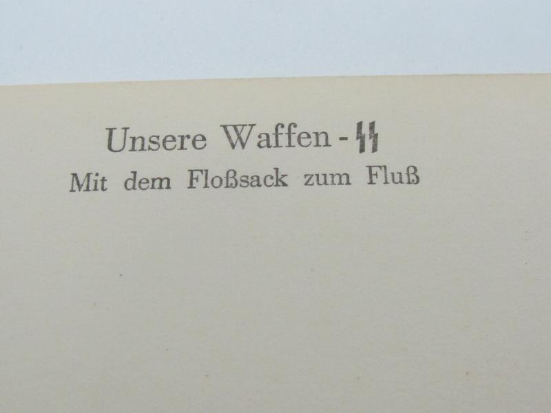 Postcard : Unsere Waffen-SS
