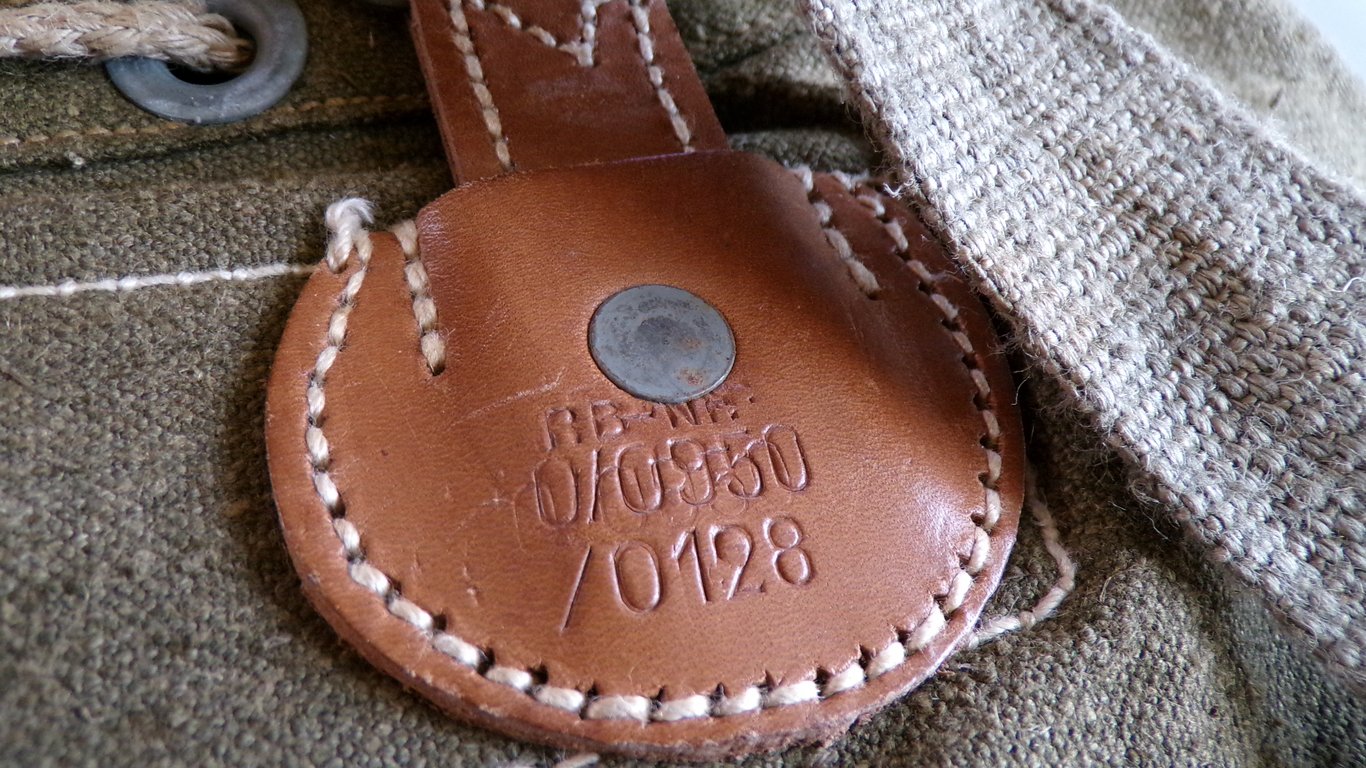 Late-War Canvas Rucksack - Mint