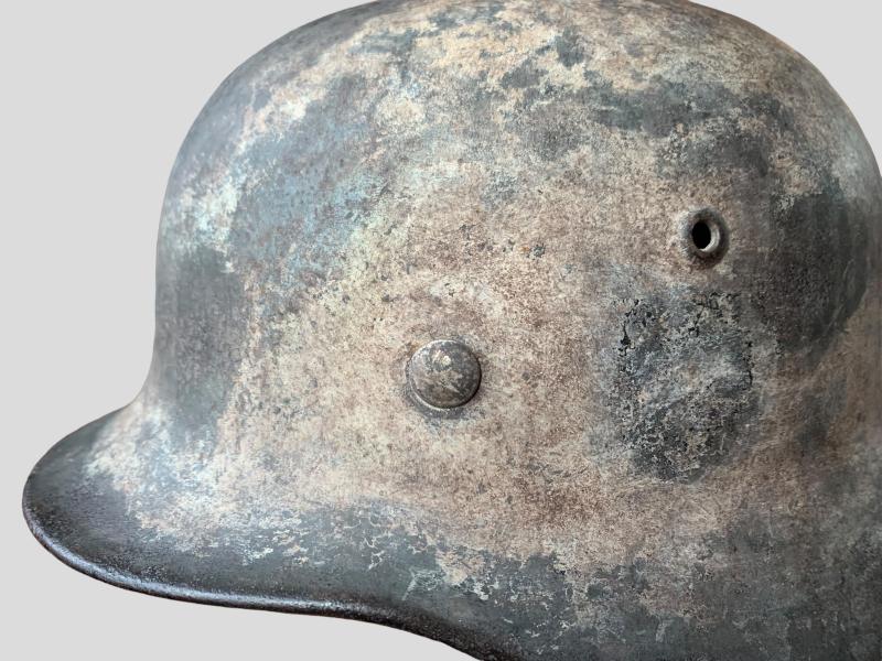 WH (HEER) M35 Winter Camouflage Helmet