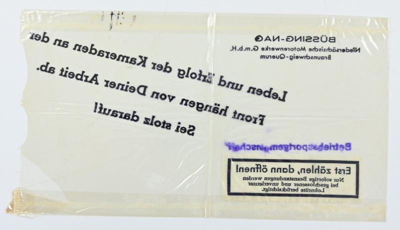 German Third Reich Era Payment Bag