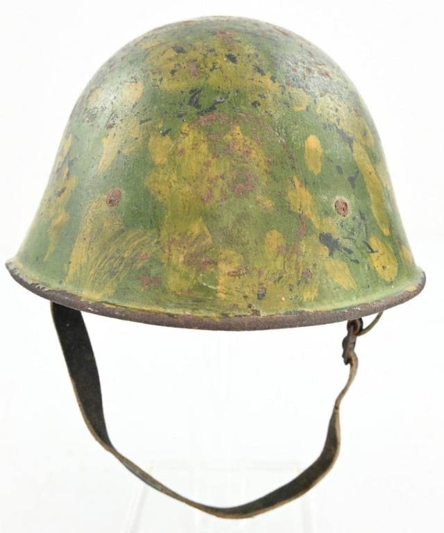 Dutch WW2 M27 Combat Helmet with KM Camo