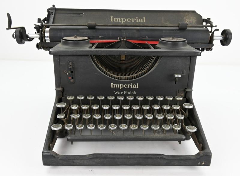 British WW2 Imperial 50 TypeWriter 'War Finish'