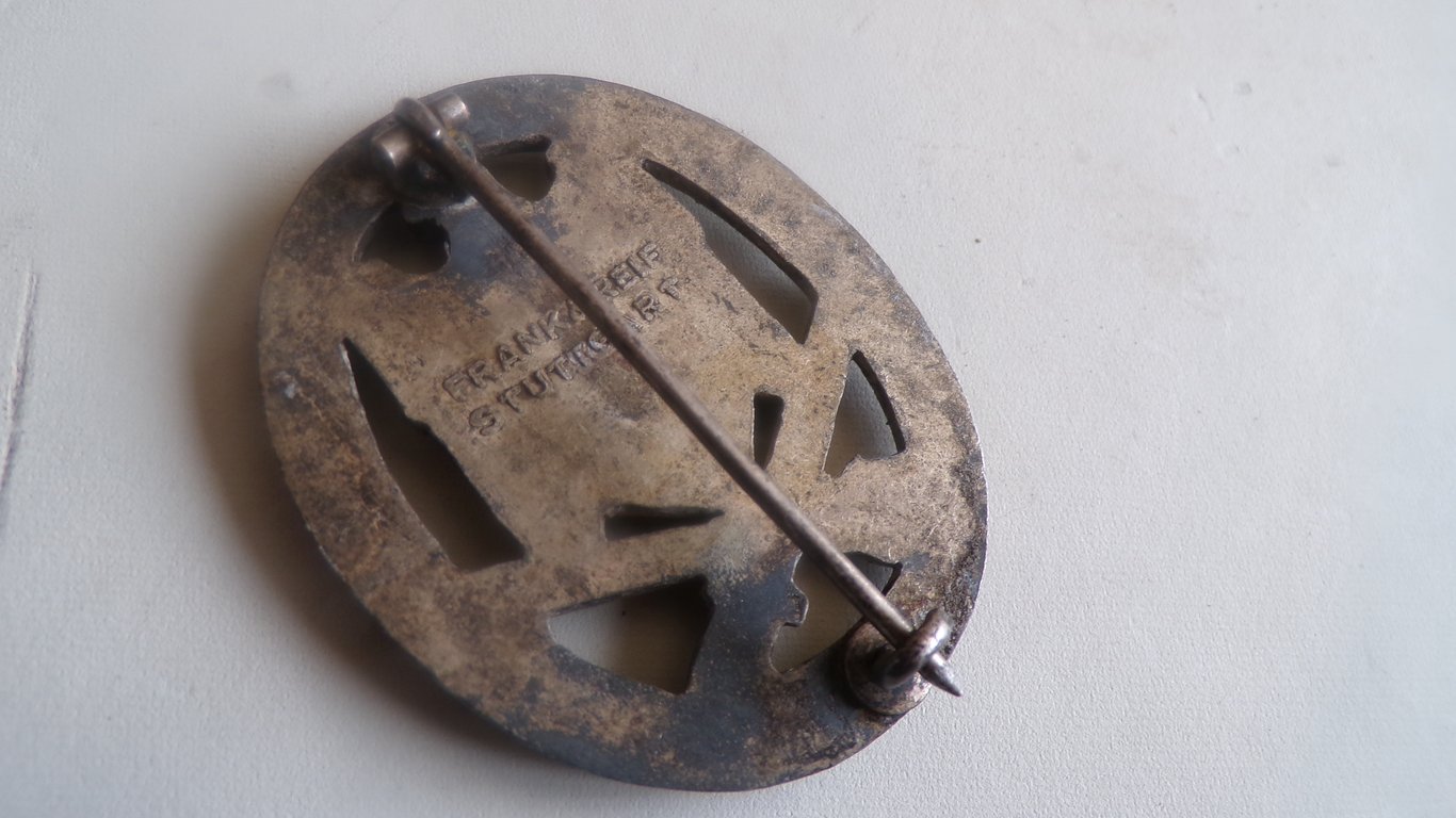 General Assault Badge in Silver Frank & Reif