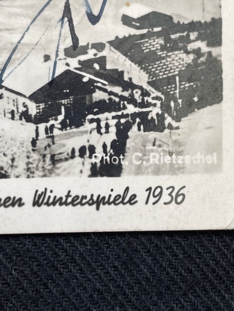 RARE GERMAN WWII DEPUTY FUHRER RUDOLF HESS HAND SIGNED SIGNATURE.