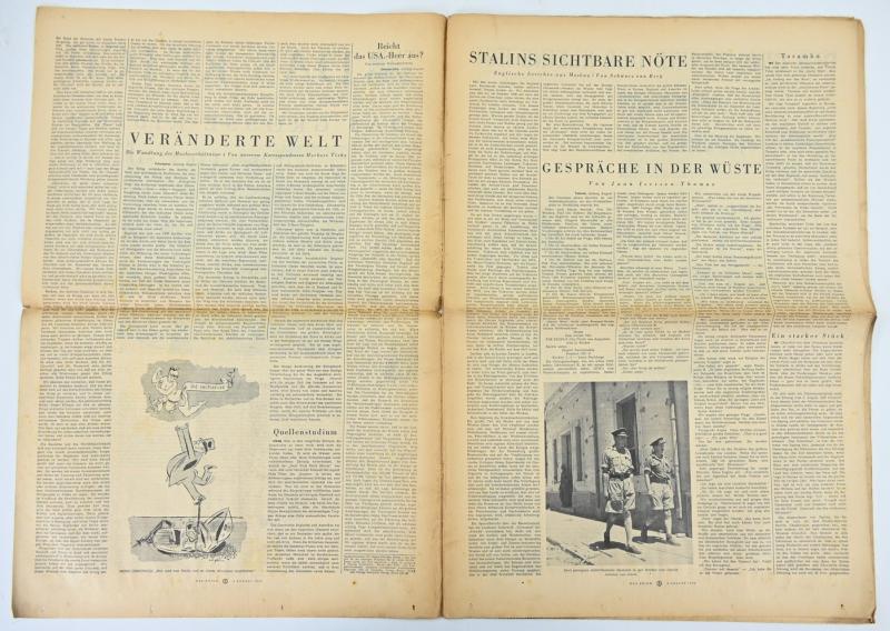 German Newspaper “Das Reich” August 1942