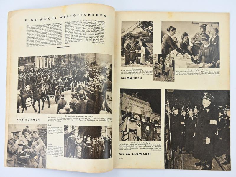 German Third Reich Magazine 'Die Woche' 1940