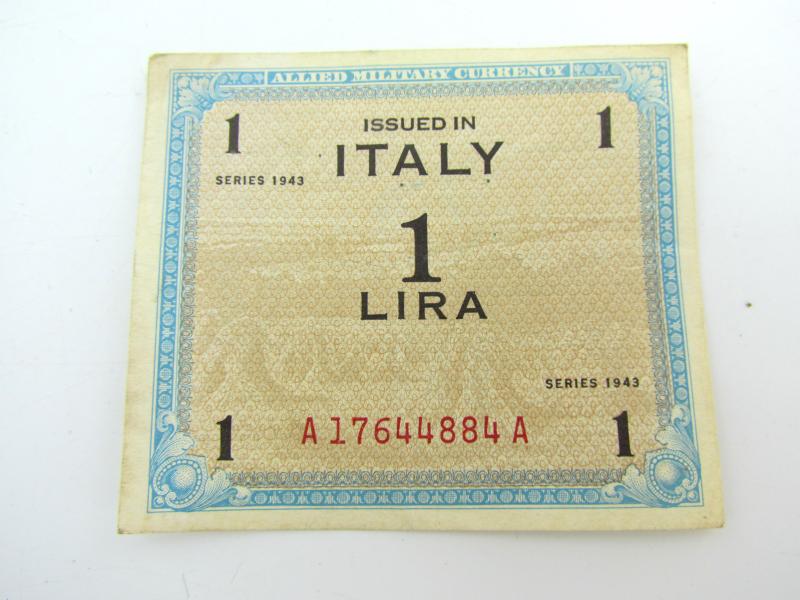 Allied Forces money for Italy