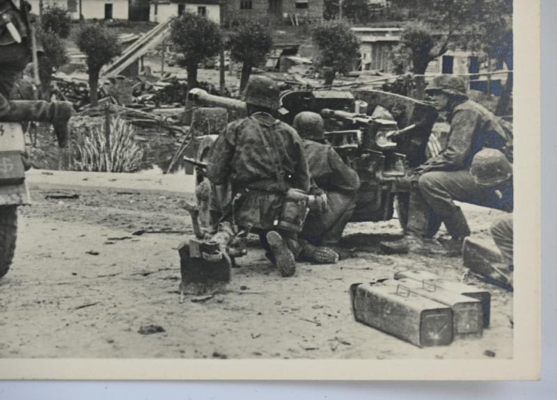German Waffen-SS Kriegsberichter Postcard 'Unsere Waffen-SS'