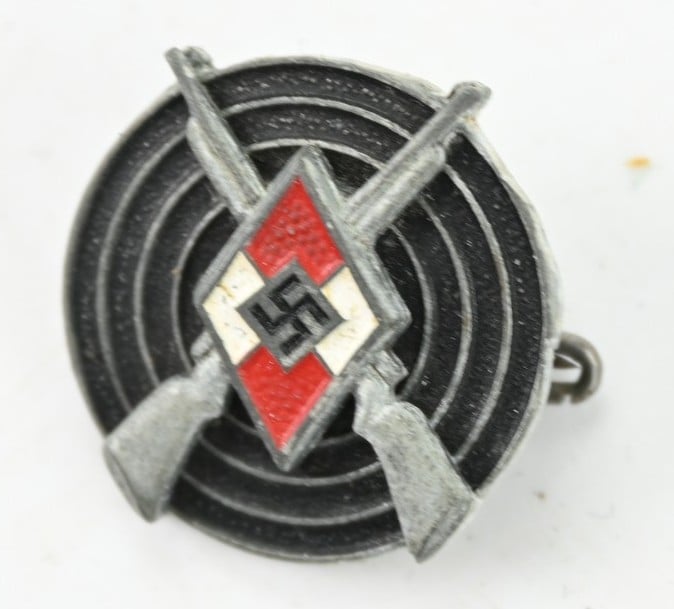 German Hitler Youth Marksmanship badge in Silver