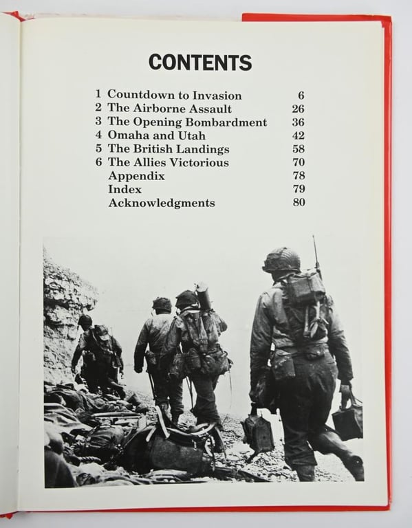 US Book 'D-Day' by Peter Young