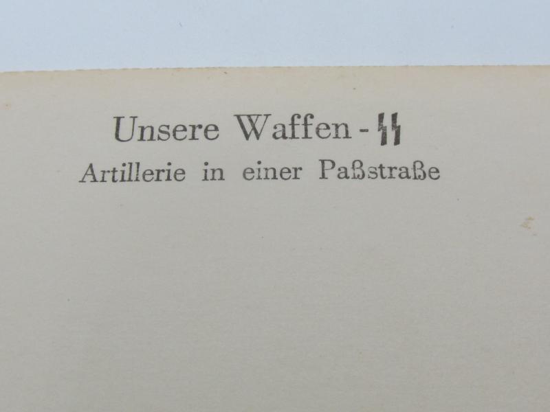Postcard : Unsere Waffen-SS