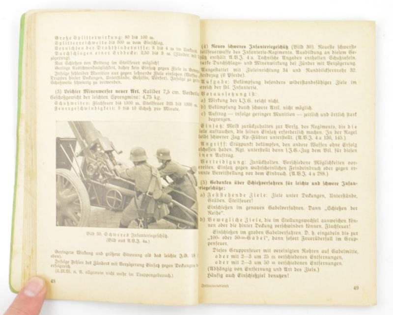 German WH Book 'Soldatenfibel Infantriedienst'