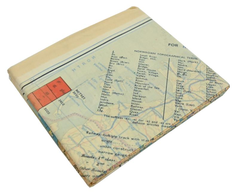 USAAF WW2 Pilot Escape Map FGS A&B Sheet A/E