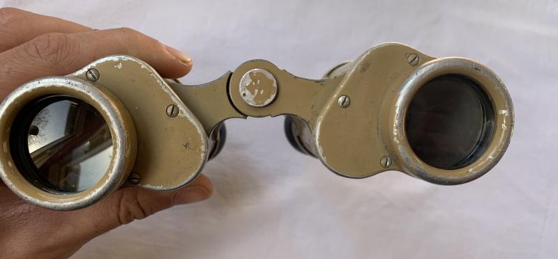 German Tan 6x30 Binoculars 'Dienstglas'  -CAG-