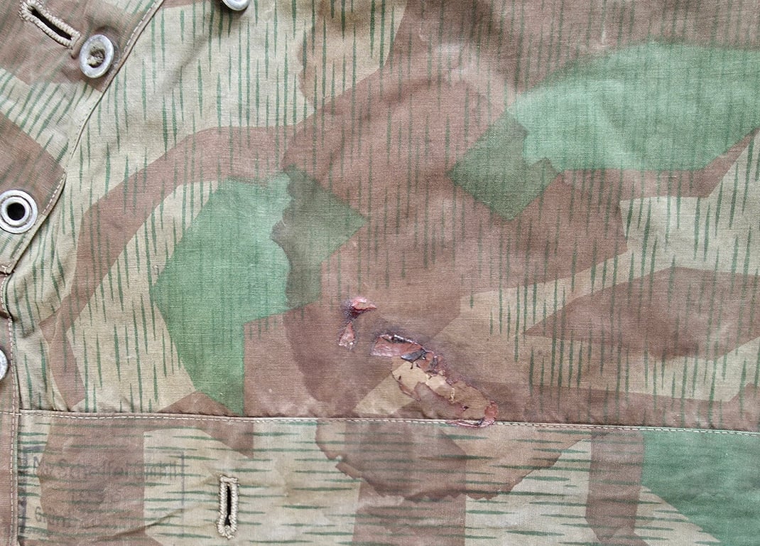 Wehrmacht Splinter pattern camouflage zeltbahn - extra pictures