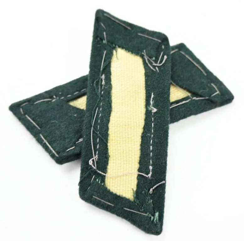 German WH EM Artillery Collar Tabs