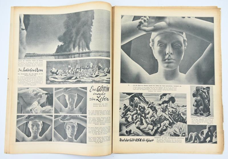 German Berliner Illustrierte Zeitung Newspaper 1942