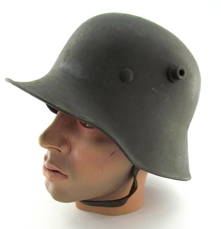 Wehrmacht Reissued German M18 Helmet (ET64) with Early M31 Aluminum Liner