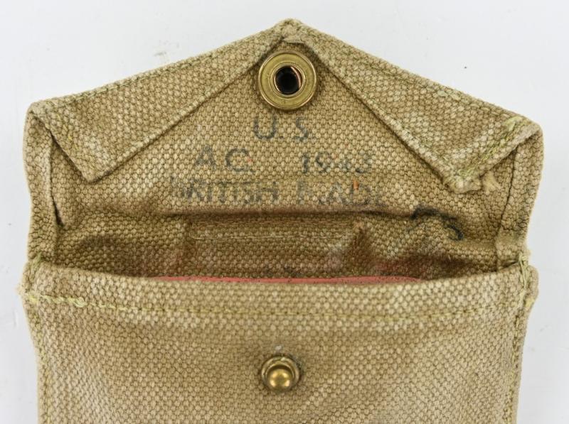 US WW2 M-1942 BM First Aid Pouch with First Aid Kit