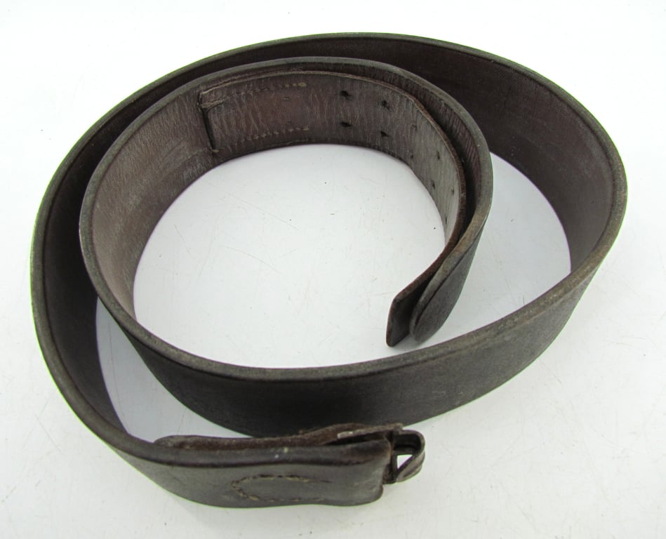 German Leather Equipment belt