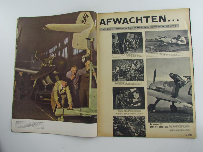 Signal German War Time magazine No 3 1944....Dutch