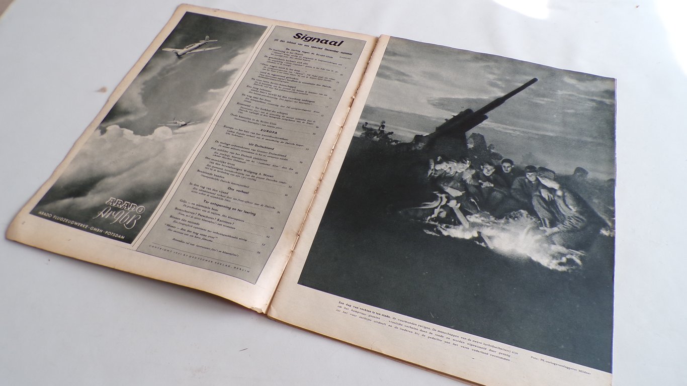 Signaal magazine (Dutch) Double edition 23/24 1941