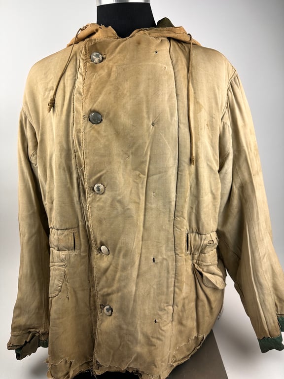 Wehrmacht reversible winter parka in "Sumpftarnmuster"