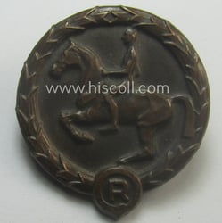 'Deutsches Jugendreiterabzeichen der 3. Klasse (ie. 'in Bronze')...