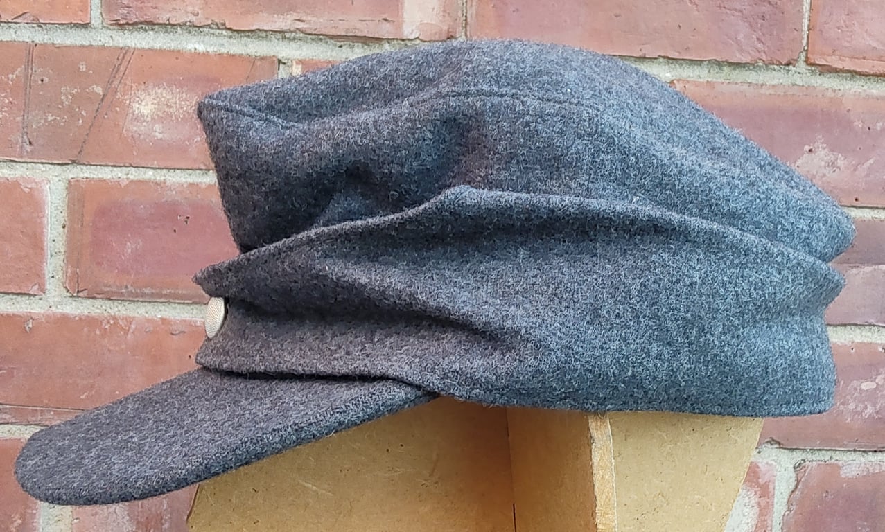 Reproduction Luftwaffe M43 single button ski cap