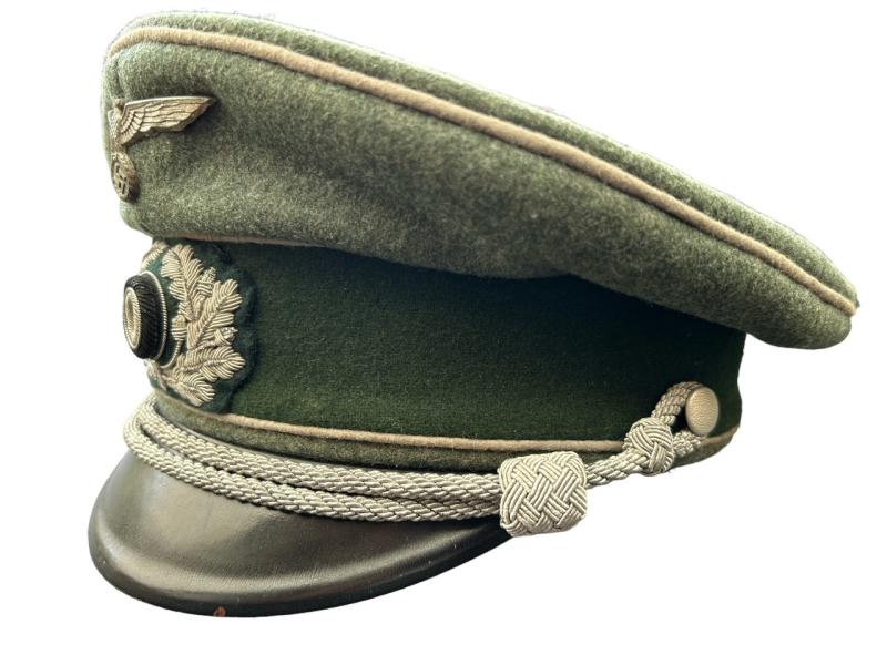 WH ( Heer ) Propaganda Company Officers Visor Cap...Very Rare