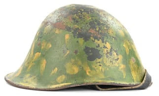 Dutch WW2 M27 Combat Helmet with KM Camo